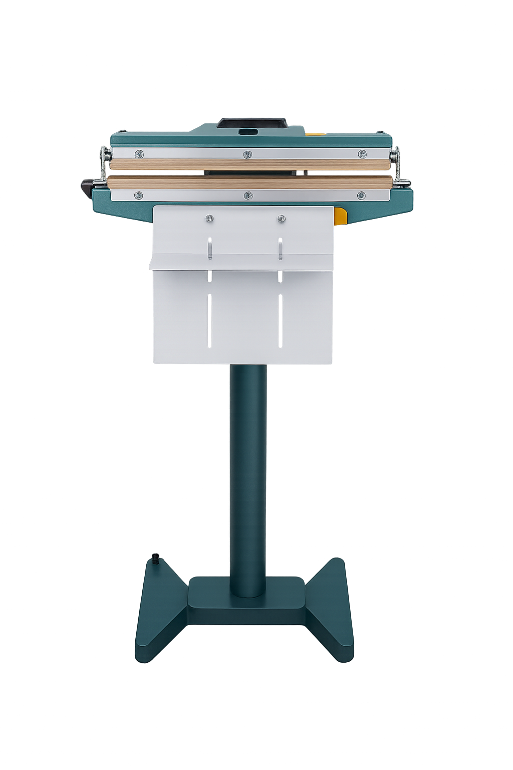 Θερμοκολλητικά ποδοκίνητα 1 Θερμοκολλητικά ποδοκίνητα Ιδανικό για Όλα τα Θερμοκολλούμενα Υλικά Τα θερμοκολλητικά μηχανήματα αποτελούν την ιδανική λύση για γρήγορη, ασφαλή και ανθεκτική συγκόλληση σακουλών και φιλμ, προσφέροντας επαγγελματικό αποτέλεσμα σε κάθε χρήση. Κατάλληλα για βιοτεχνίες, συσκευαστήρια, καταστήματα τροφίμων και βιομηχανική εφαρμογή.